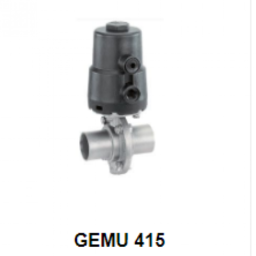 Van bướm điều khiển bằng khí nén Gemu 415 tại Việt Nam