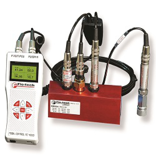 Máy kiểm tra và phân tích nhiệt độ lưu lượng dầu câm tay Badger Meter