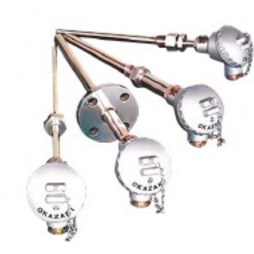 Cặp nhiệt điện loại ống bảo vệ - có vỏ bọc Thermocouples hãng Okazaki