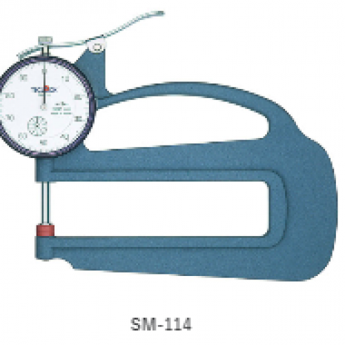 Thiết bị đo độ dầy màng SM-114 Teclock tại Việt Nam