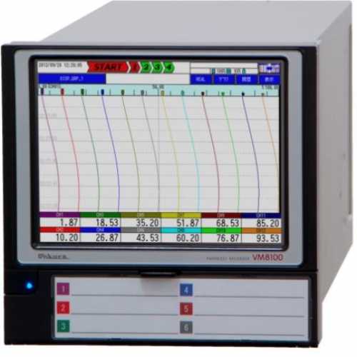 Thiết bị ghi dữ liệu VM8100A Ohkura